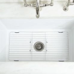 The Better House Stainless Steel Sink Protector With Coated Feet Sinkware 11 The Better House Stainless Steel Sink Protector With Coated Feet Sinkware