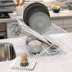 The Better House Folding Dish Rack Sinkware