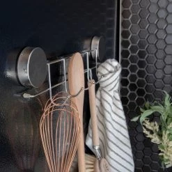 The Better House Organizers Magnetic Hook Rack