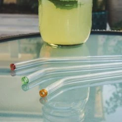 The Better House Kitchen Essentials Glass Straws