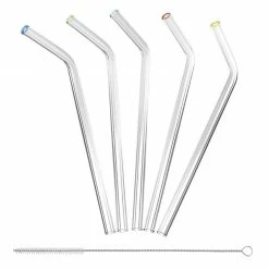 The Better House Kitchen Essentials Glass Straws