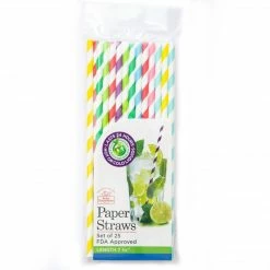 The Better House Paper Straws (Set Of 25) Kitchen Essentials