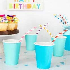 The Better House Kitchen Essentials Bendable Paper Straws (Set Of 25)