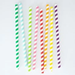 The Better House Extra-Wide & Long Paper Straws (Set Of 25)