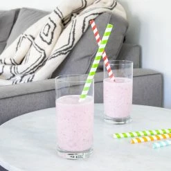 The Better House Extra-Wide & Long Paper Straws (Set Of 25)