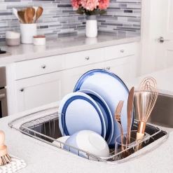 The Better House Cutlery Drain Caddy (Hook-On) Sinkware