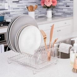 The Better House Compact Dish Drainer Set Sinkware