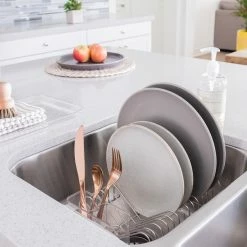 The Better House Compact Dish Drainer Set Sinkware