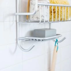 The Better House Silver Extra-Large Shower Caddy 5 The Better House Silver Extra-Large Shower Caddy