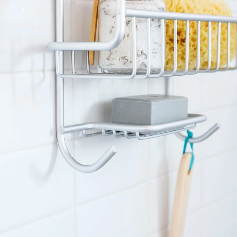 The Better House Silver Extra-Large Shower Caddy 3 The Better House Silver Extra-Large Shower Caddy