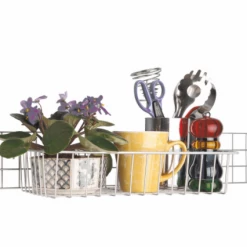 Better Houseware Large Wall Grid Basket Organizers