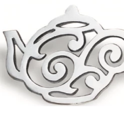 Better Houseware Polished Cast Aluminum Teapot Trivet Kitchen Essentials