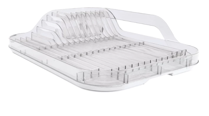 The Better House Sinkware Crystal-Clear Dish Rack Set 4 The Better House Sinkware Crystal-Clear Dish Rack Set