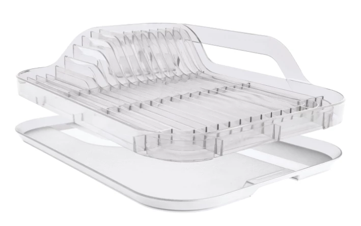 The Better House Sinkware Crystal-Clear Dish Rack Set 3 The Better House Sinkware Crystal-Clear Dish Rack Set