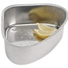 The Better House Sinkware Corner Steel Sink Strainer