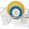 The Better House Adjustable Over-The-Sink Dish Drainer (with Cutlery Holder)