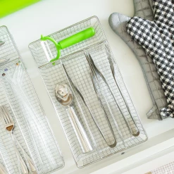 The Better House Cutlery Tray (Chrome) Organizers