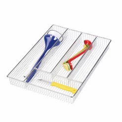 The Better House Cutlery Tray (Chrome) Organizers