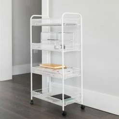 Better Houseware 4-Shelf Trolley Organizers