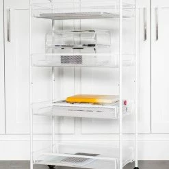 Better Houseware 4-Shelf Trolley Organizers