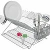 The Better House Sinkware Metallic Folding Dish Rack