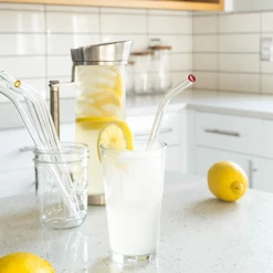 The Better House Kitchen Essentials Glass Straws